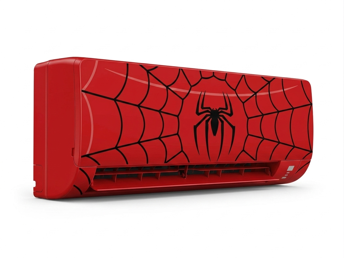 Spiderman AC Sticker